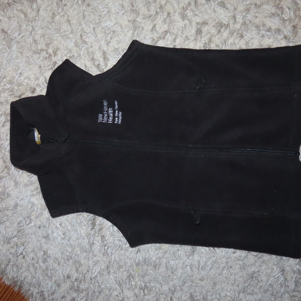 Black Fleece Vest